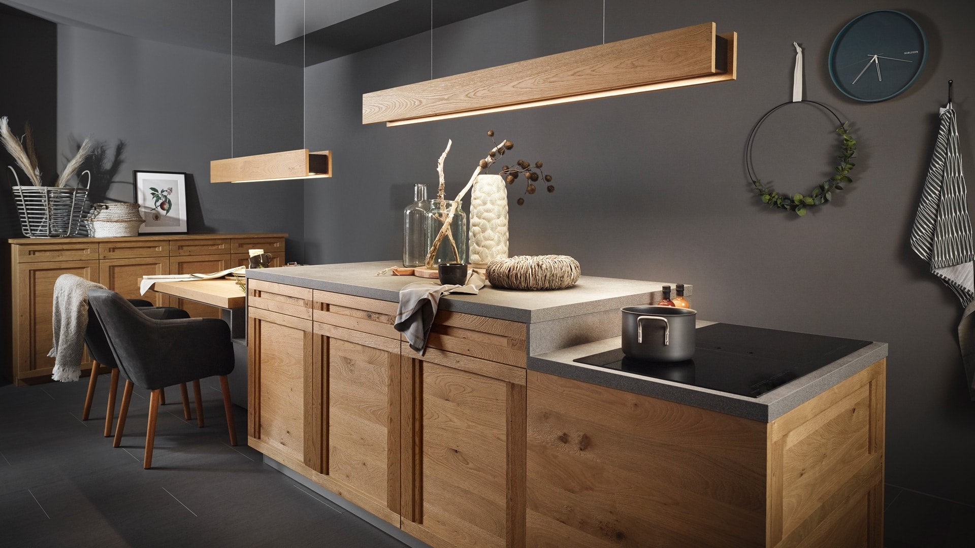 Sachsenküchen AMALIA - Asteiche